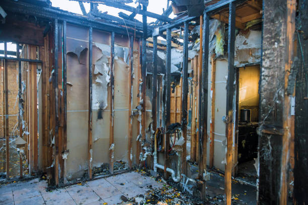 Professional Emergency Fire Cleanup technician working in Swansea, IL